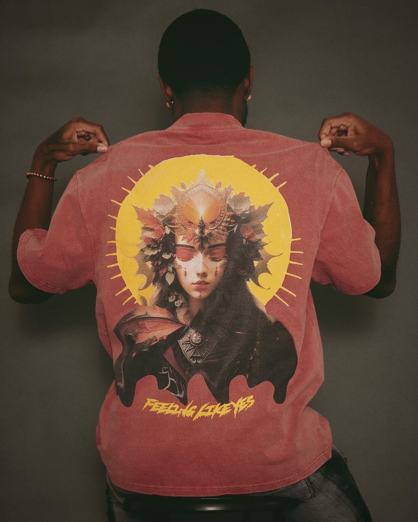 Tokyo Tee - Wash Burgundy