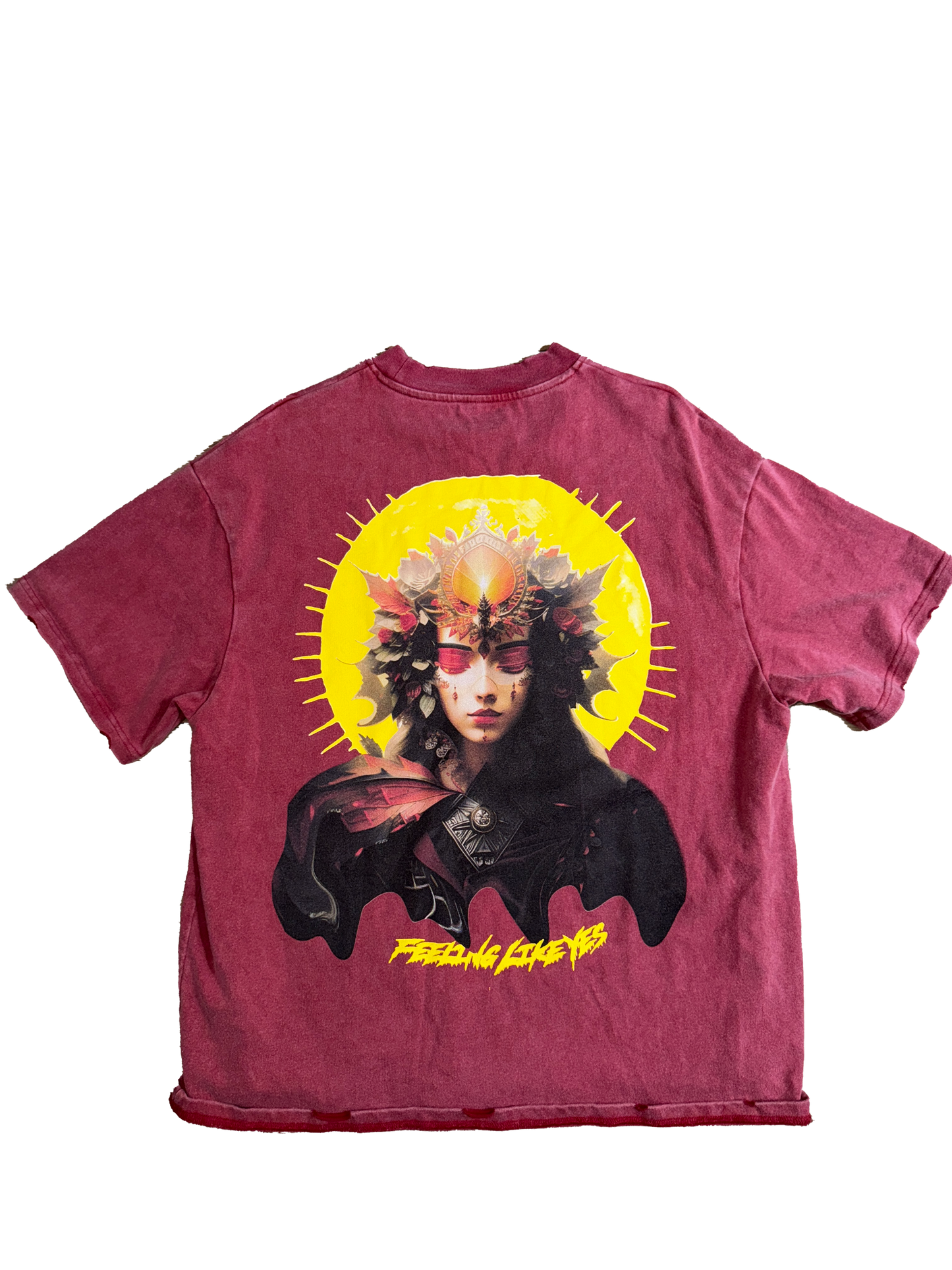 Tokyo Tee - Wash Burgundy