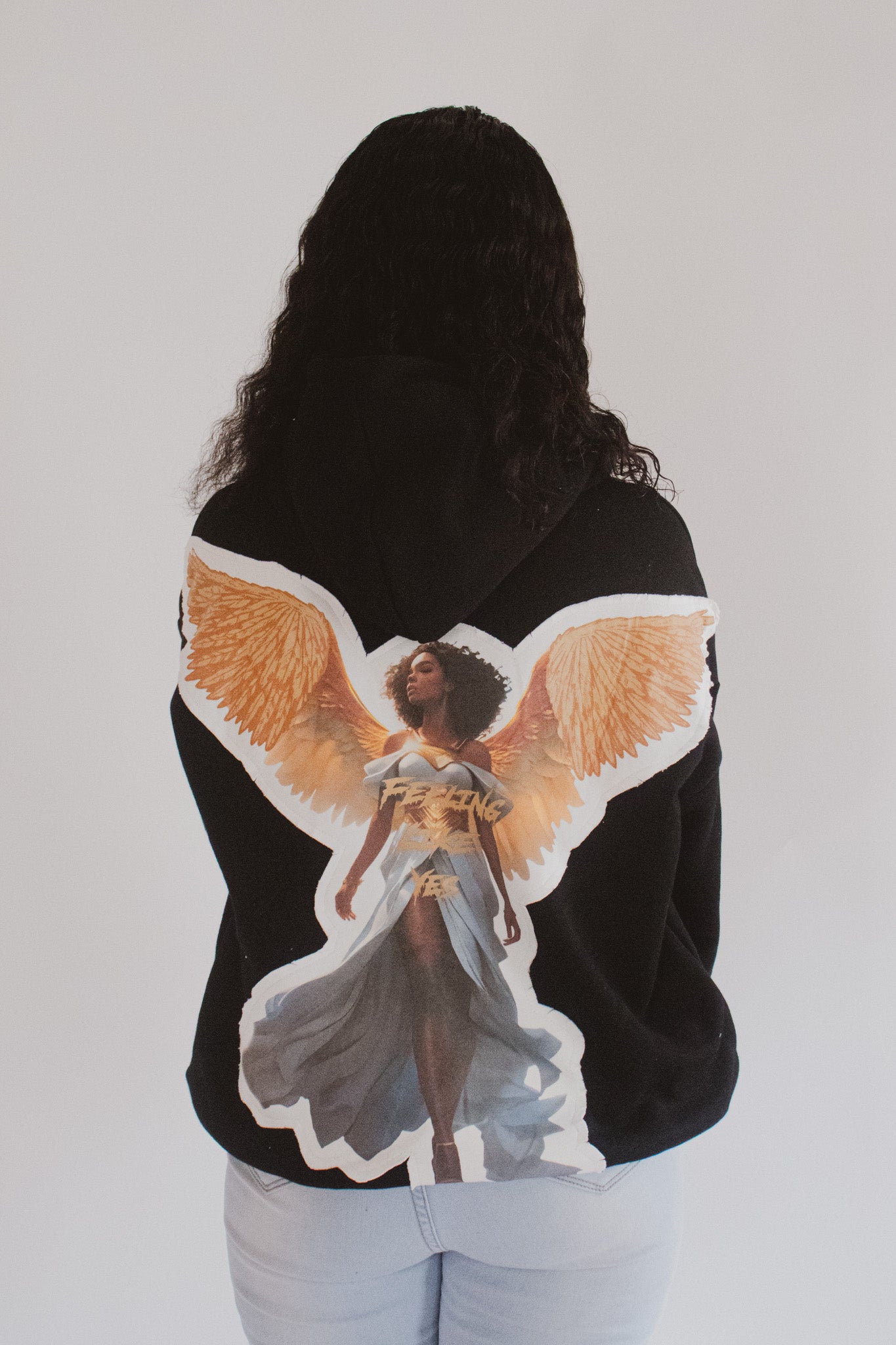 Angel Hoodie - Black